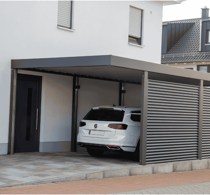 construction d'un carport pour voiture à orthez